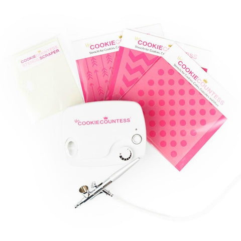 Stencils/Airbrush Machine by The Cookie Countess