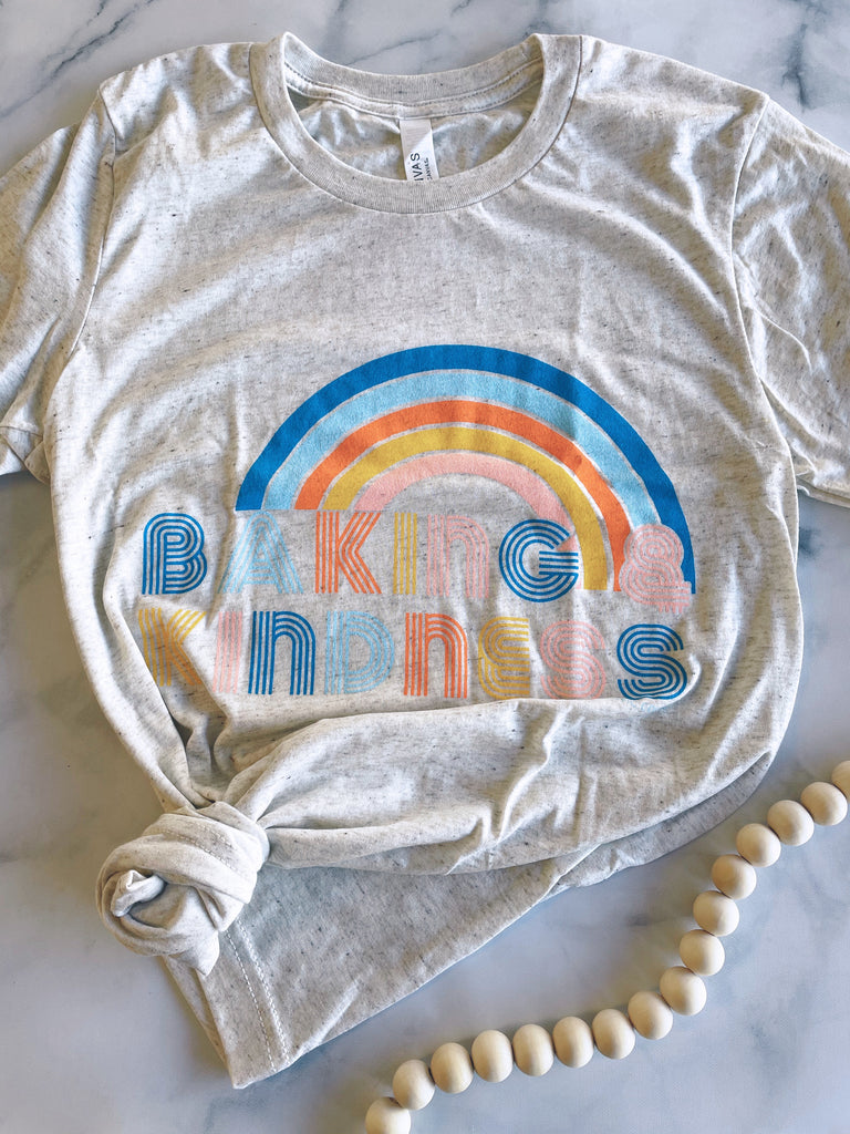 Baking & Kindness - Light Heathered Gray