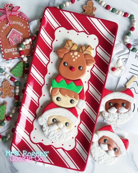 {NOT SOLD OUT} Click for Class Information! “Santa’s Cookie Crew!!" Tuesday, December 16th, 5:30pm - Kid's & Family Beginner Classes