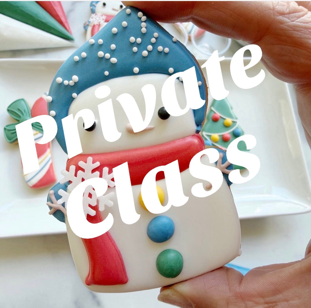 PRIVATE CLASS "A Very Sweet Christmas!" Cookie Decorating w/Kristin SAT DEC. 5th 5:00pm-7:00pm