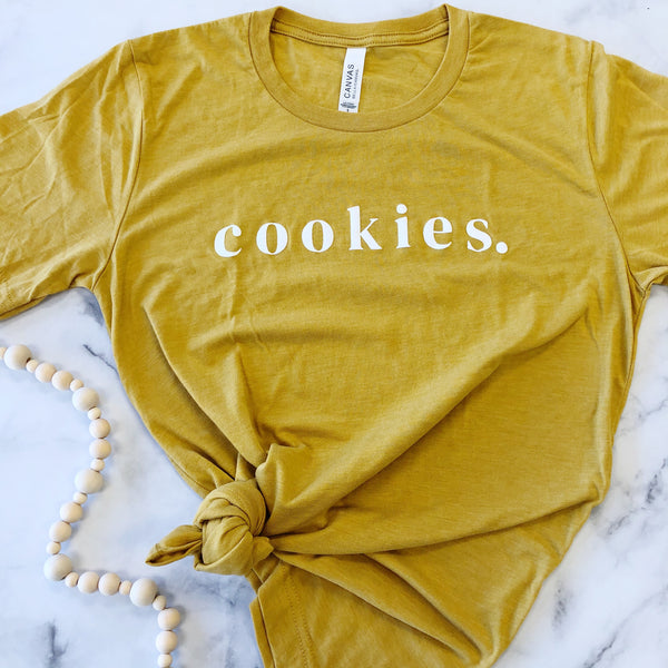 cookies. - Mustard