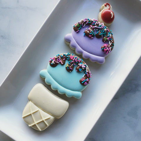 Ice Cream Set by Cut It Out Cutters